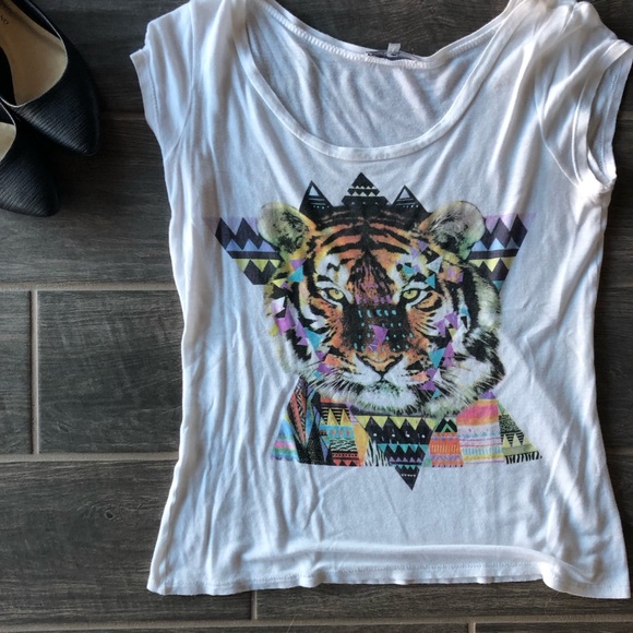 Charlotte Russe Tops - Tiger tee